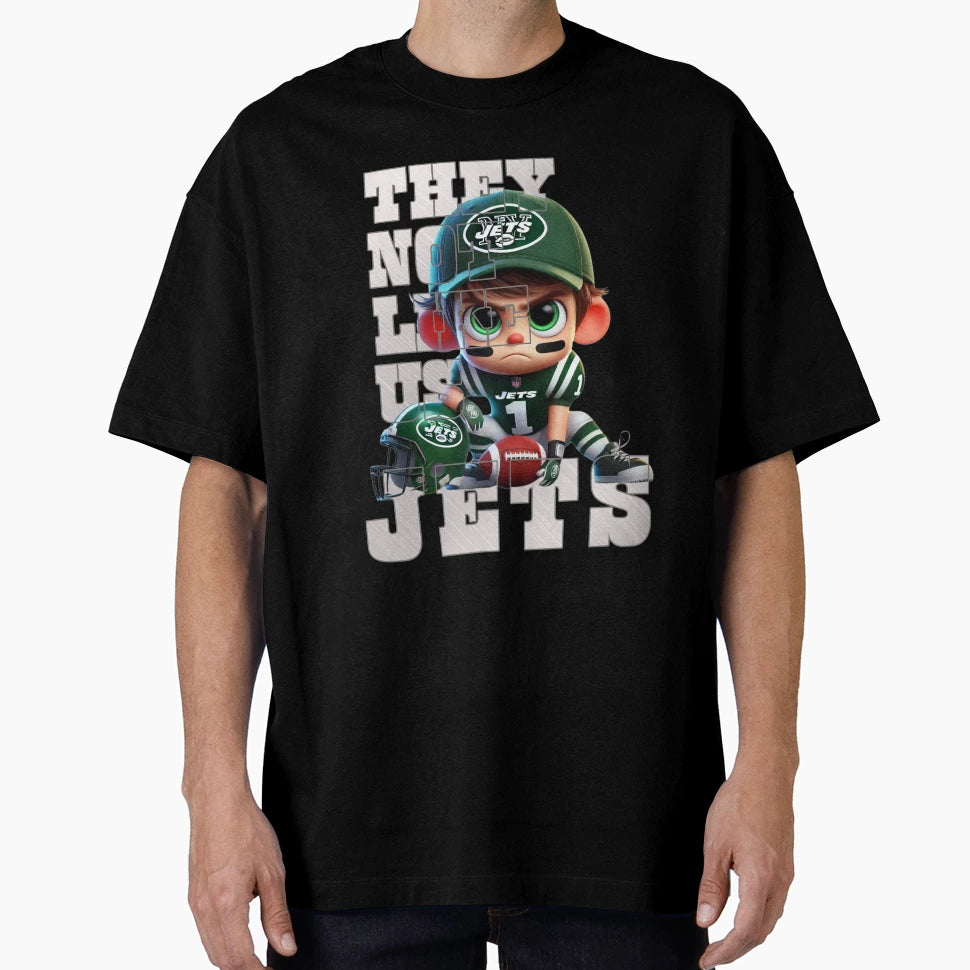 New York Jets They Not Like Us T-Shirt - Novelty Apparel for Adults - T-Shirt, Sweatshirt, Hoodie