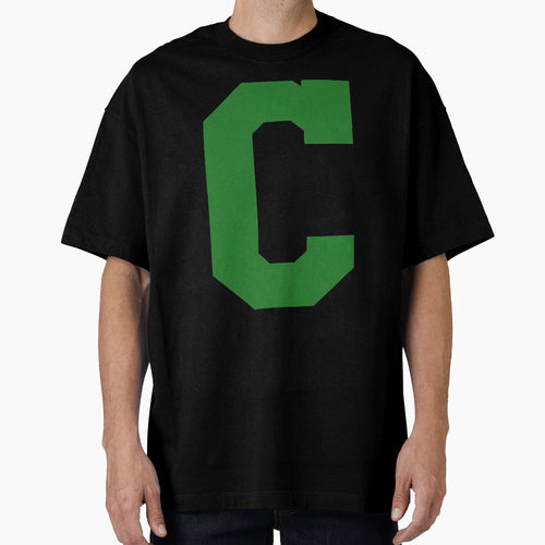 Alphabet Green C Sports Letter C T-Shirt - Unique Graphic for Adults - T-Shirt, Sweatshirt, Hoodie