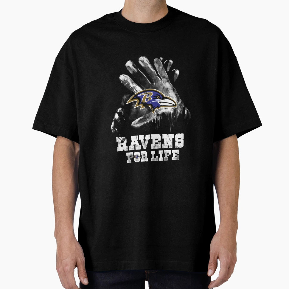 Baltimore Rav Ns 8 T-Shirt - Custom Art Print Unisex - T-Shirt, Sweatshirt, Hoodie
