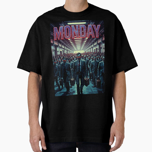 Monday T-Shirt - Minimalist Print Unisex - T-Shirt, Sweatshirt, Hoodie