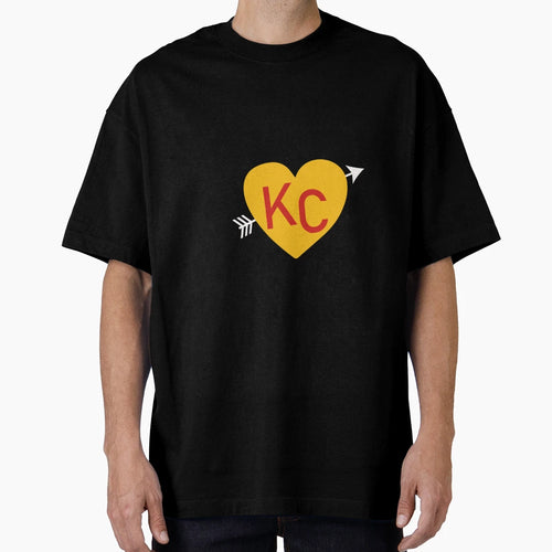 Kc Heart T-Shirt - Trendy Graphic Unisex - T-Shirt, Sweatshirt, Hoodie