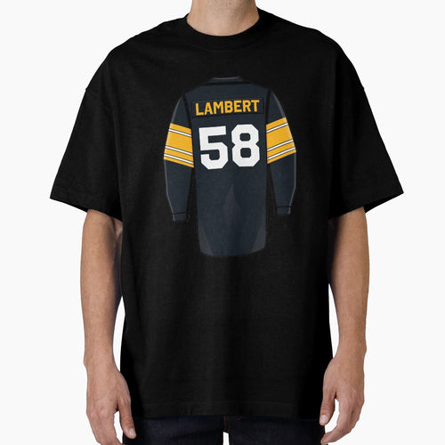 Jack Lambert Jersey T-Shirt - Minimalist Print Unisex - T-Shirt, Sweatshirt, Hoodie