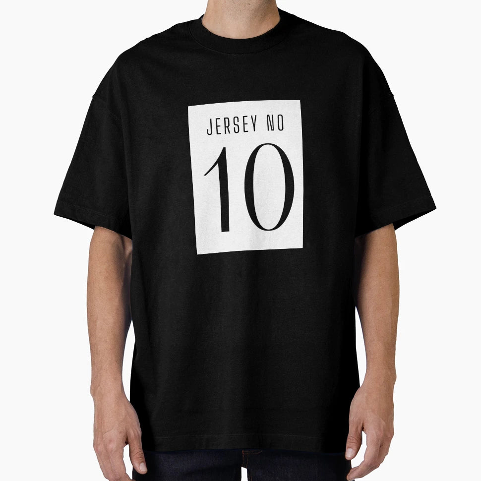 Jersey No 10 T-Shirt - Aesthetic Graphic Men Women - T-Shirt, Sweatshirt, Hoodie