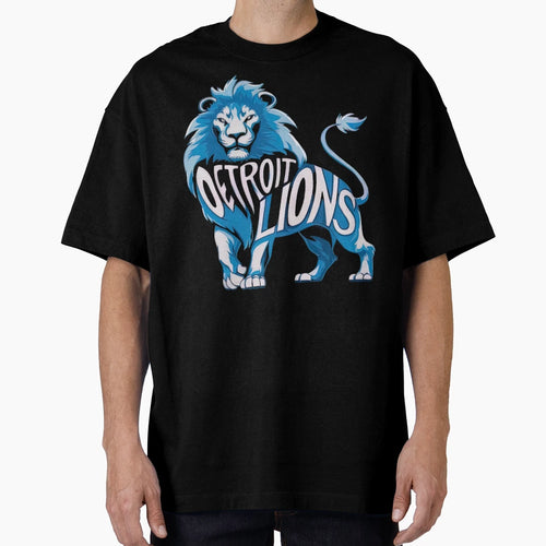 Detroit Lions T-Shirt - Trendy Graphic for Adults - T-Shirt, Sweatshirt, Hoodie