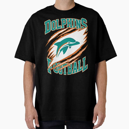 Football Miami Dolphins T-Shirt - Aesthetic Graphic for Adults - T-Shirt, Sweatshirt, Hoodie