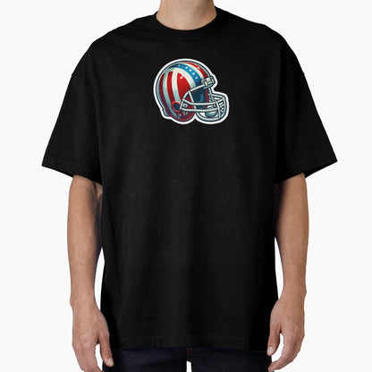 Patriotic Buffalo Helmet T-Shirt - Minimalist Print Unisex - T-Shirt, Sweatshirt, Hoodie