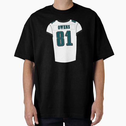 Terrell Owens Away Jersey T-Shirt - Novelty Apparel Men Women - T-Shirt, Sweatshirt, Hoodie
