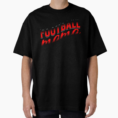 Red Fantasy Football Mom T-Shirt - Unique Graphic for Adults - T-Shirt, Sweatshirt, Hoodie