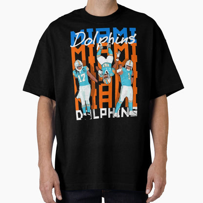 Football Miami Dolphins T-Shirt - Casual Everyday Wear for Adults - T-Shirt, Sweatshirt, Hoodie