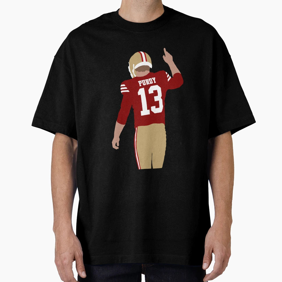 Purdy San Francisco Red Gold T-Shirt - Minimalist Print for Adults - T-Shirt, Sweatshirt, Hoodie