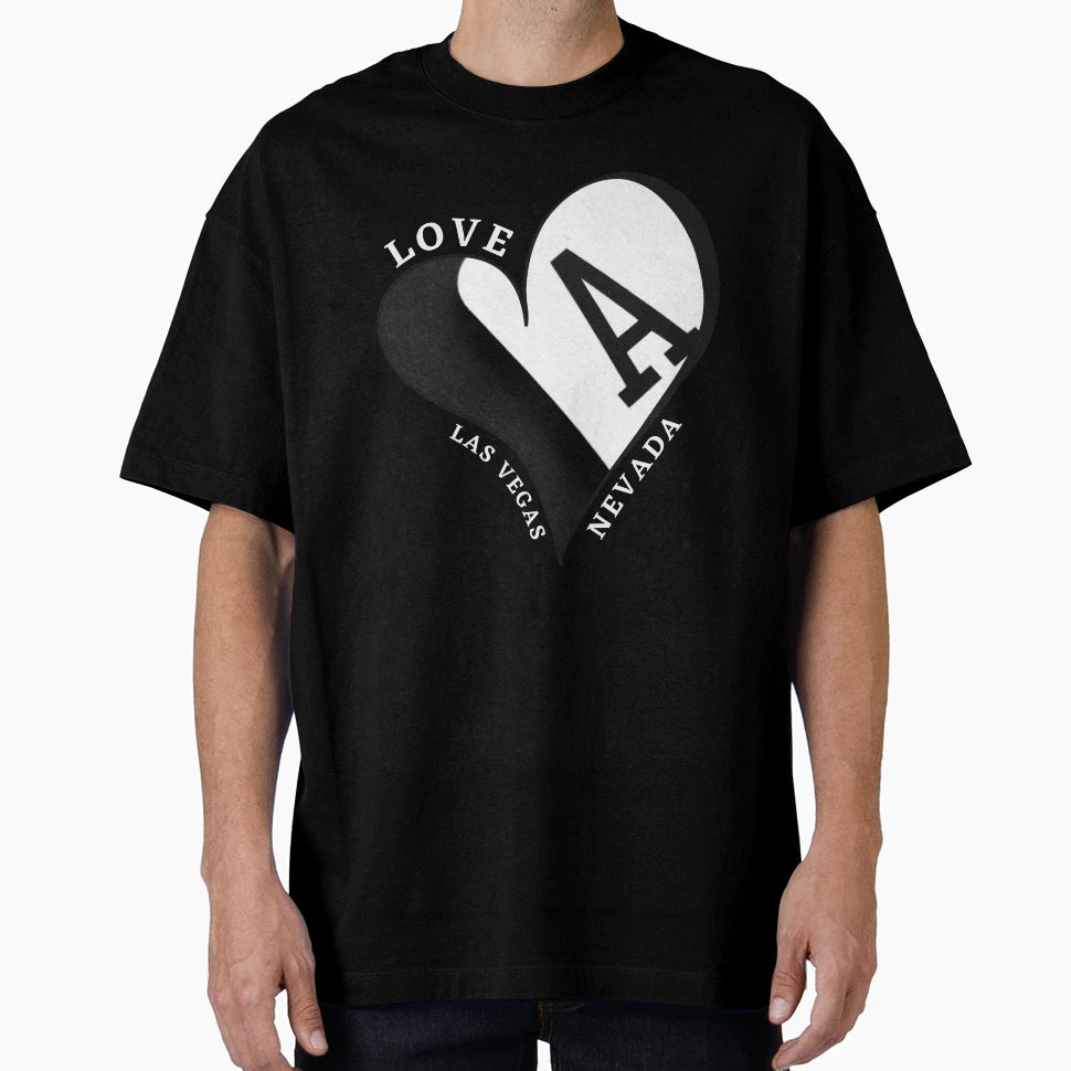 Love Las Vegas T-Shirt - Casual Everyday Wear for Adults - T-Shirt, Sweatshirt, Hoodie