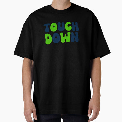 Touch Down Touchdown Lime Green And T-Shirt - Novelty Apparel Men Women - T-Shirt, Sweatshirt, Hoodie