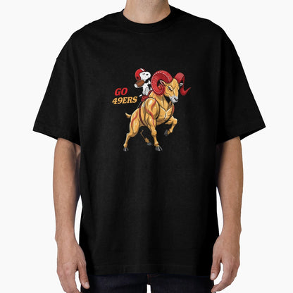 Snoopy Go 49Ers T-Shirt - Novelty Apparel Men Women - T-Shirt, Sweatshirt, Hoodie