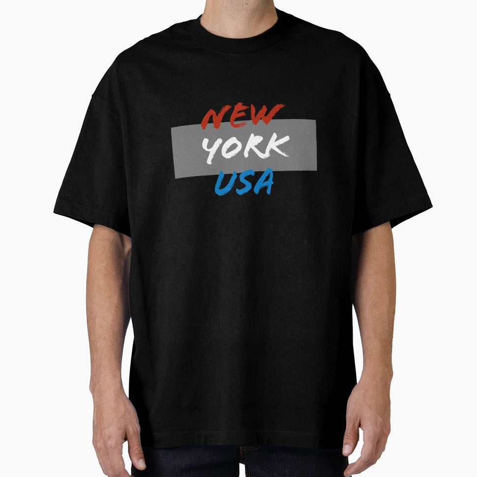 New York Usa T-Shirt - Novelty Apparel Unisex - T-Shirt, Sweatshirt, Hoodie
