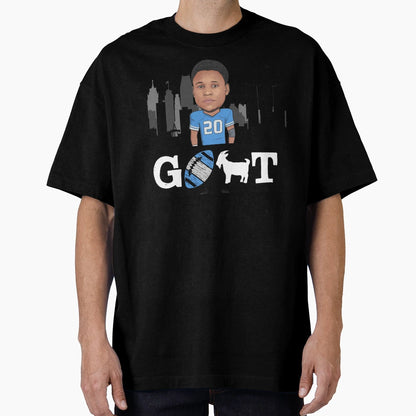 Barry Sanders Detroit Goat T-Shirt - Minimalist Print Unisex - T-Shirt, Sweatshirt, Hoodie