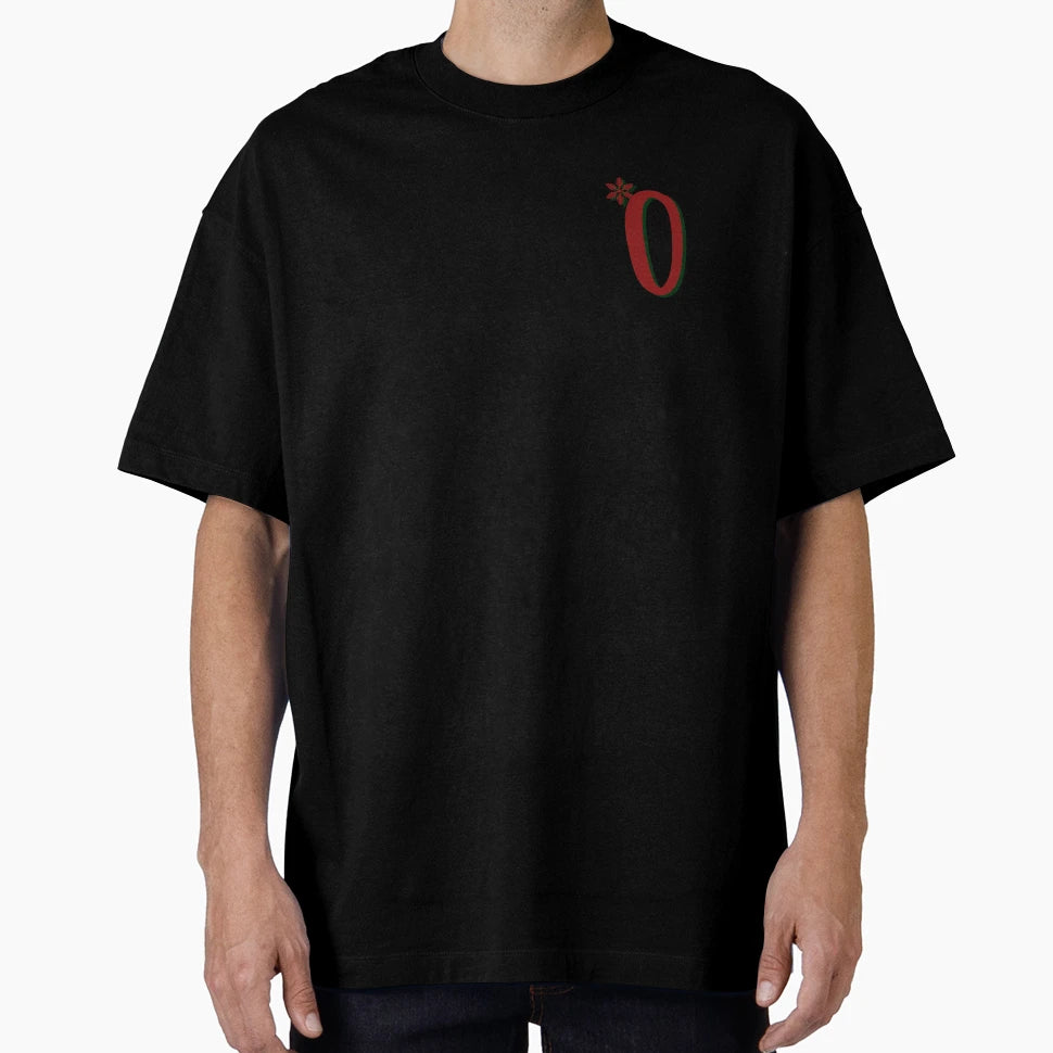 Holiday Monogram O T-Shirt - Trendy Graphic Unisex - T-Shirt, Sweatshirt, Hoodie