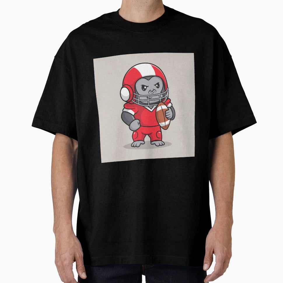 Gorillas Rugby Fun T-Shirt - Streetwear Style Unisex - T-Shirt, Sweatshirt, Hoodie