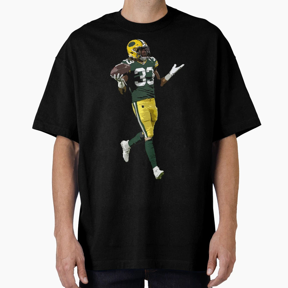 Aaron Jones T-Shirt - Graphic Print Men Women - T-Shirt, Sweatshirt, Hoodie