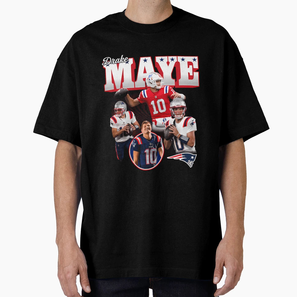 Drake Maye T-Shirt - Novelty Apparel Unisex - T-Shirt, Sweatshirt, Hoodie