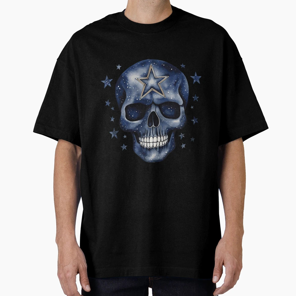 Watercolor Halloween Skull T-Shirt - Aesthetic Graphic for Adults - T-Shirt, Sweatshirt, Hoodie