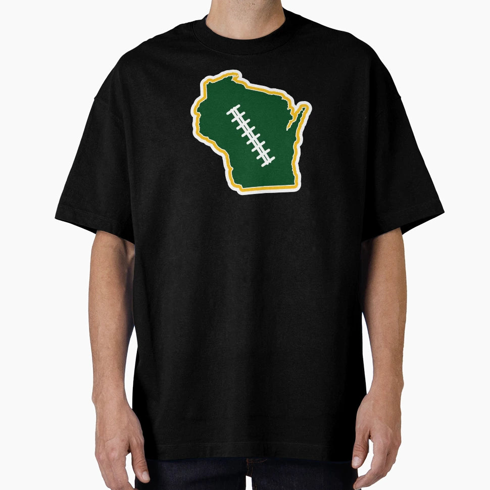 Wisconsin Football T-Shirt - Custom Art Print Men Women - T-Shirt, Sweatshirt, Hoodie