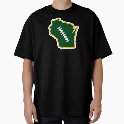 Wisconsin Football T-Shirt - Custom Art Print Men Women - T-Shirt, Sweatshirt, Hoodie