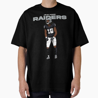 Jacobi Meyers Lv Raiders T-Shirt - Aesthetic Graphic for Adults - T-Shirt, Sweatshirt, Hoodie