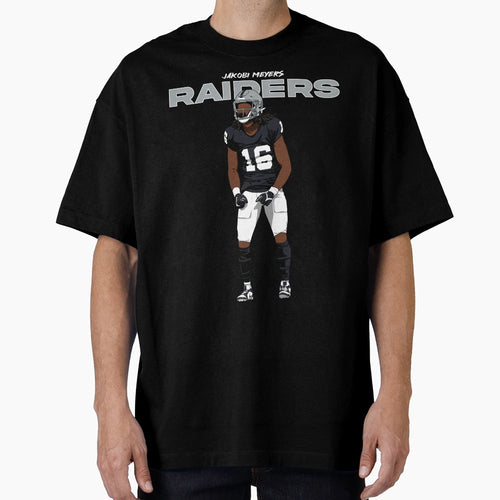 Jacobi Meyers Lv Raiders T-Shirt - Aesthetic Graphic for Adults - T-Shirt, Sweatshirt, Hoodie