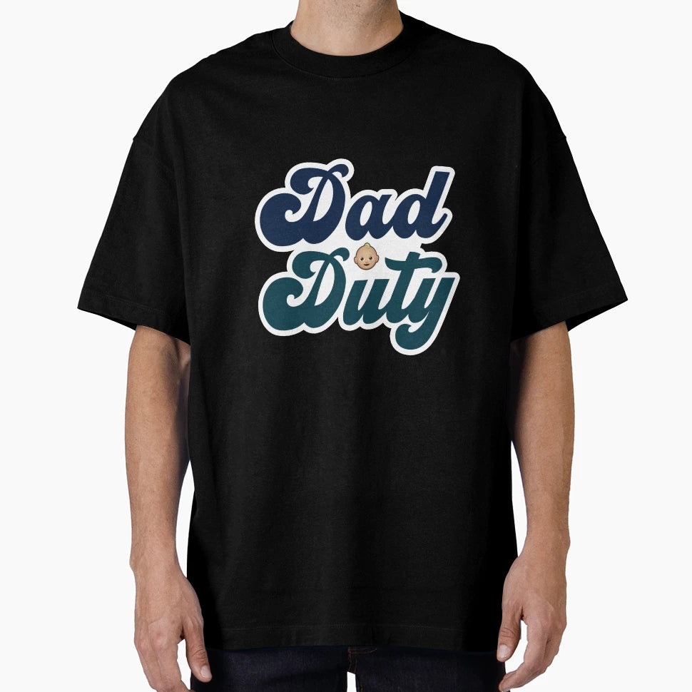 Dad Duty T-Shirt - Graphic Print Unisex - T-Shirt, Sweatshirt, Hoodie