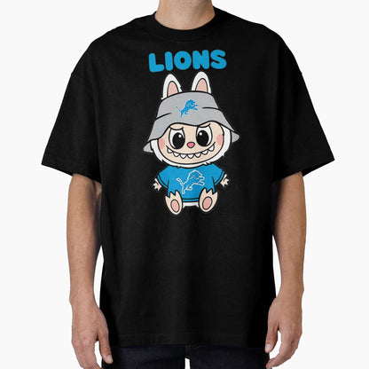 Labubu Football Lions T-Shirt - Graphic Print for Adults - T-Shirt, Sweatshirt, Hoodie