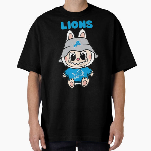 Labubu Football Lions T-Shirt - Graphic Print for Adults - T-Shirt, Sweatshirt, Hoodie