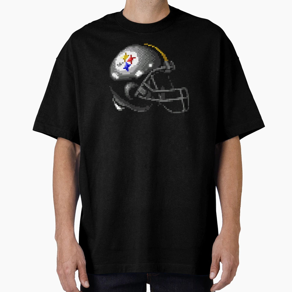 Steelers Helmet Sprite T-Shirt - Minimalist Print Unisex - T-Shirt, Sweatshirt, Hoodie