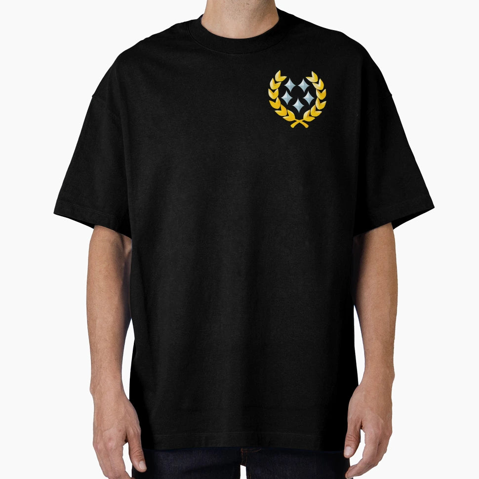 Halo General Rank T-Shirt - Novelty Apparel for Adults - T-Shirt, Sweatshirt, Hoodie