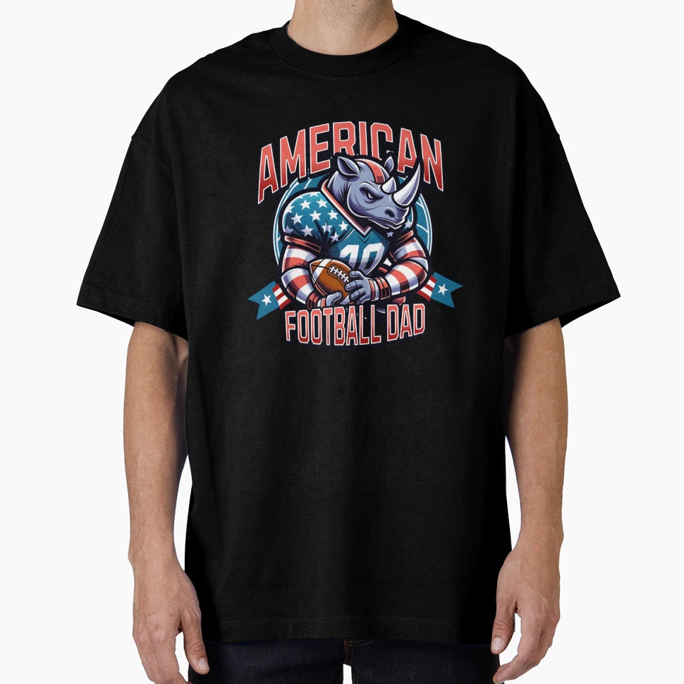 American Football Dad T-Shirt - Aesthetic Graphic Men Women - T-Shirt, Sweatshirt, Hoodie