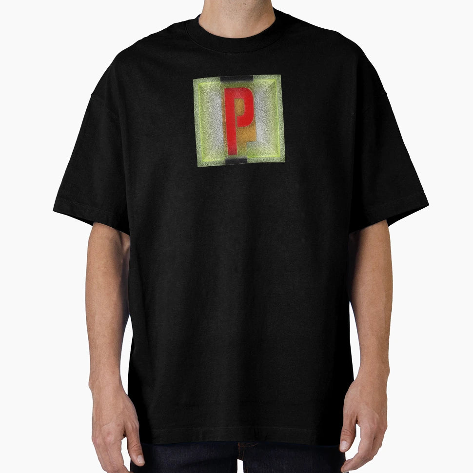 Versal P Chrome T-Shirt - Unique Graphic Men Women - T-Shirt, Sweatshirt, Hoodie