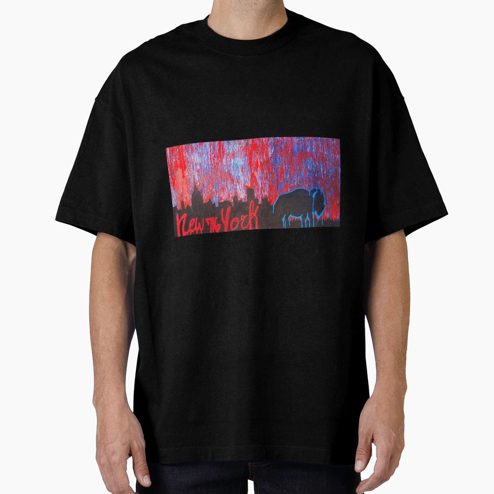 Buffalo New York Abstract T-Shirt - Trendy Graphic for Adults - T-Shirt, Sweatshirt, Hoodie