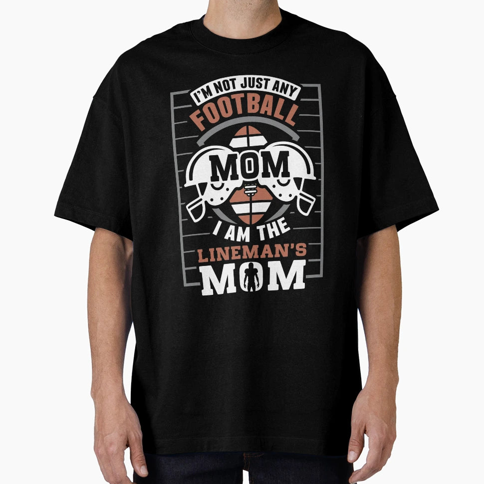I Am Linemans Mom 3 T-Shirt - Casual Everyday Wear for Adults - T-Shirt, Sweatshirt, Hoodie