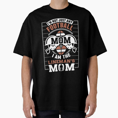I Am Linemans Mom 3 T-Shirt - Casual Everyday Wear for Adults - T-Shirt, Sweatshirt, Hoodie