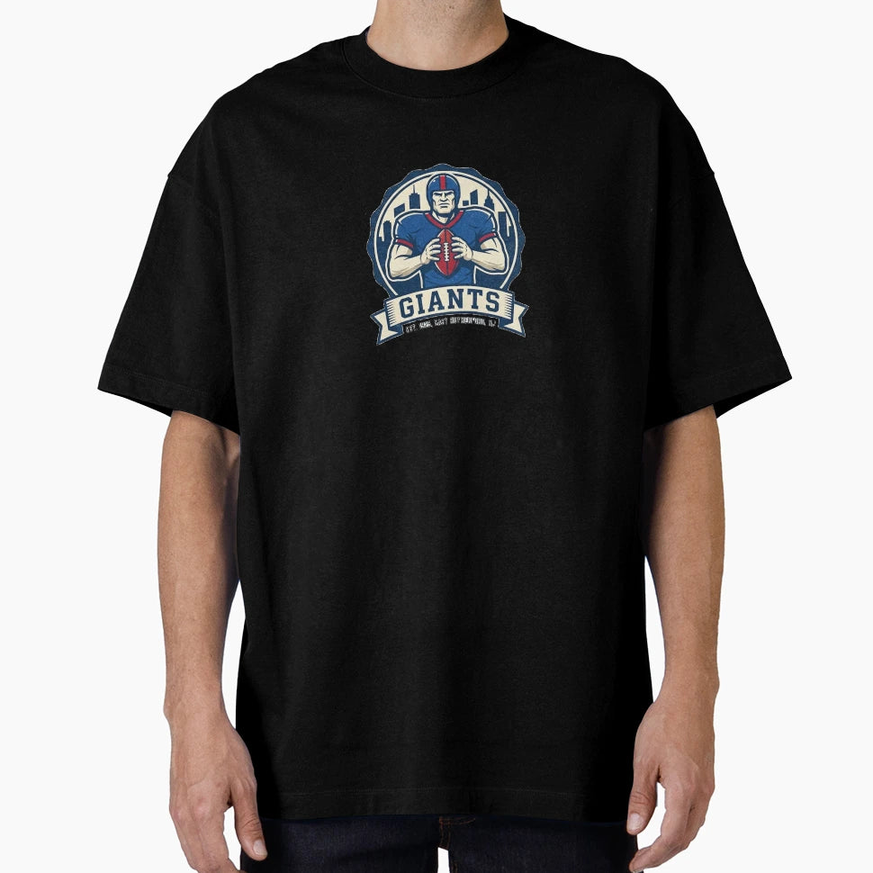 New York Giants T-Shirt - Custom Art Print Men Women - T-Shirt, Sweatshirt, Hoodie