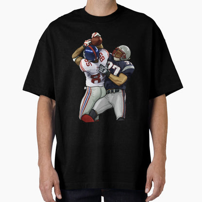 David Tyree Helmet Catch T-Shirt - Streetwear Style for Adults - T-Shirt, Sweatshirt, Hoodie