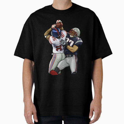 David Tyree Helmet Catch T-Shirt - Streetwear Style for Adults - T-Shirt, Sweatshirt, Hoodie