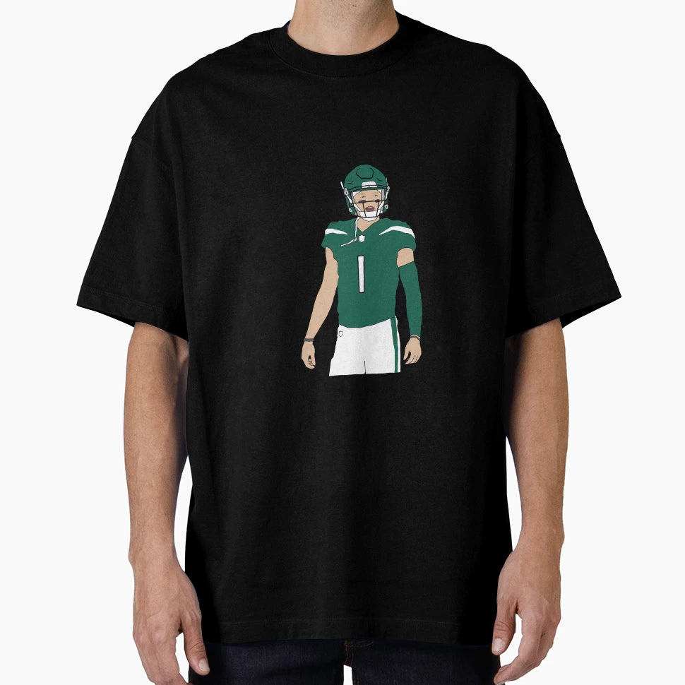 New York Jets Zach Wilson T-Shirt - Casual Everyday Wear Men Women - T-Shirt, Sweatshirt, Hoodie
