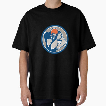 American Football Player Fend Off T-Shirt - Custom Art Print for Adults - T-Shirt, Sweatshirt, Hoodie