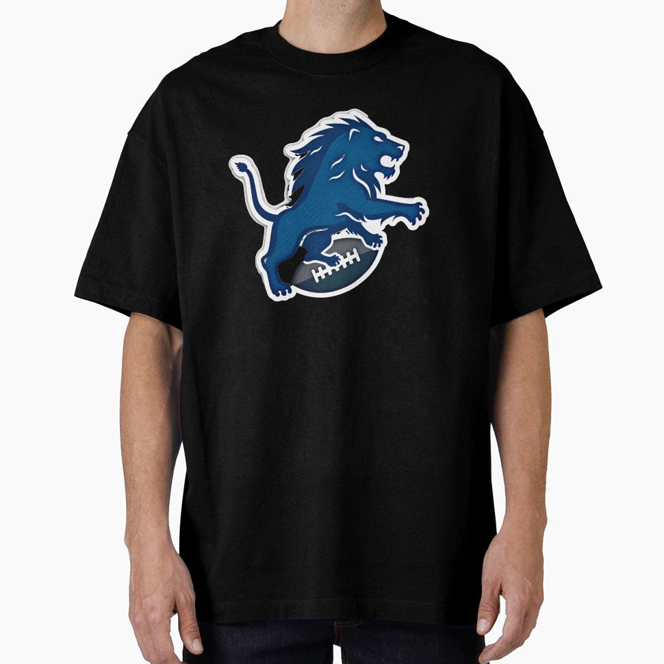 Roar Detroit Lions T-Shirt - Custom Art Print Unisex - T-Shirt, Sweatshirt, Hoodie