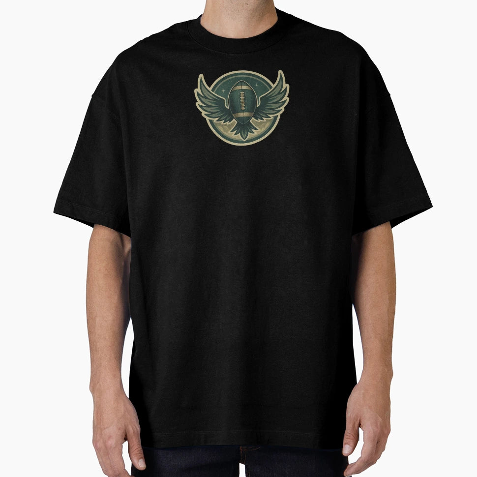 Wings Victory Football T-Shirt - Minimalist Print for Adults - T-Shirt, Sweatshirt, Hoodie