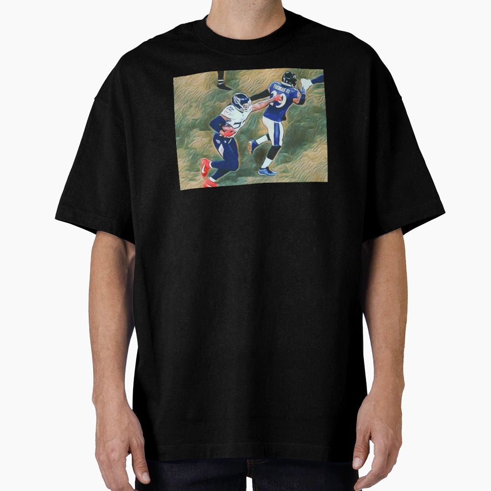 Stiff Arm T-Shirt - Custom Art Print Men Women - T-Shirt, Sweatshirt, Hoodie