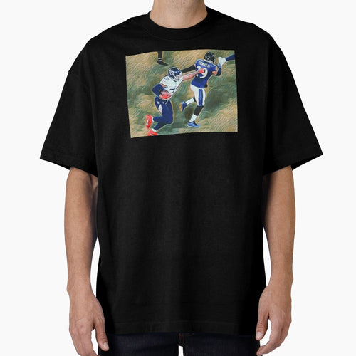 Stiff Arm T-Shirt - Custom Art Print Men Women - T-Shirt, Sweatshirt, Hoodie