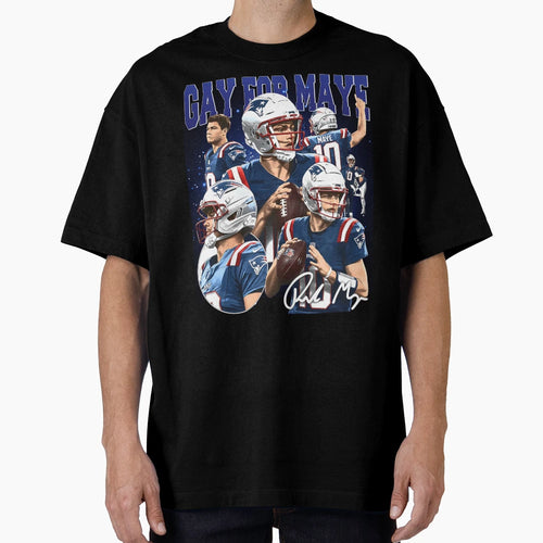 Gay Maye New England Football T-Shirt - Streetwear Style for Adults - T-Shirt, Sweatshirt, Hoodie