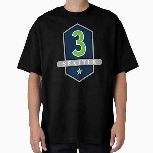 Seattle 3 Emblem T-Shirt - Trendy Graphic Men Women - T-Shirt, Sweatshirt, Hoodie