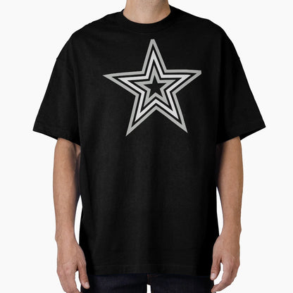 Minimalist Concentric Layered Star T-Shirt - Casual Everyday Wear Unisex - T-Shirt, Sweatshirt, Hoodie